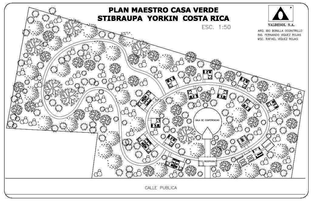 Plan maestro de Casa Verde,Stibrawpa,  York&iacute;n
