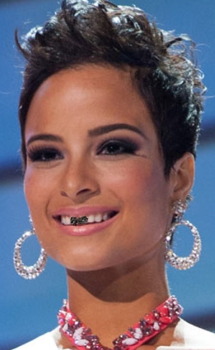 Miss Jamaica sin dientes