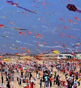 Papalotes por multitud