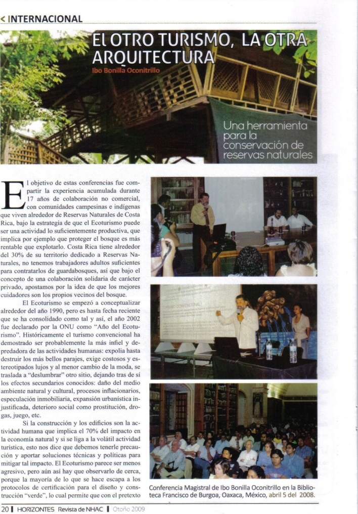 Artículo en Revista Horizontes, México