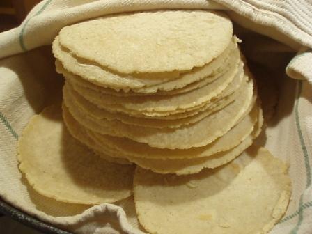 Tortillas palmeadas