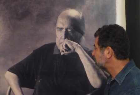 Ibo Bonilla y Oscar Niemeyer